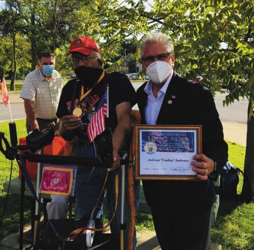 Iwo Jima hero inducted into Veterans Hall of Fame | News, Sports, Jobs - Vimarsana News
